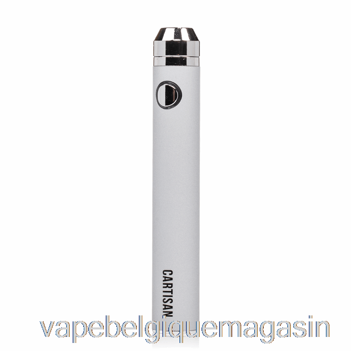 Vape Shop Bruxelles Cartisan Bouton Vv 1300 510 Batterie Argent